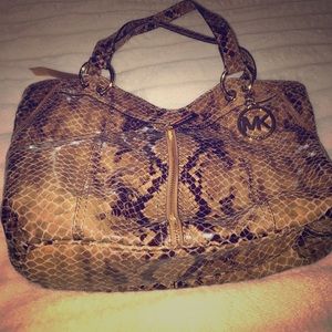 MK Genuine Leather tote